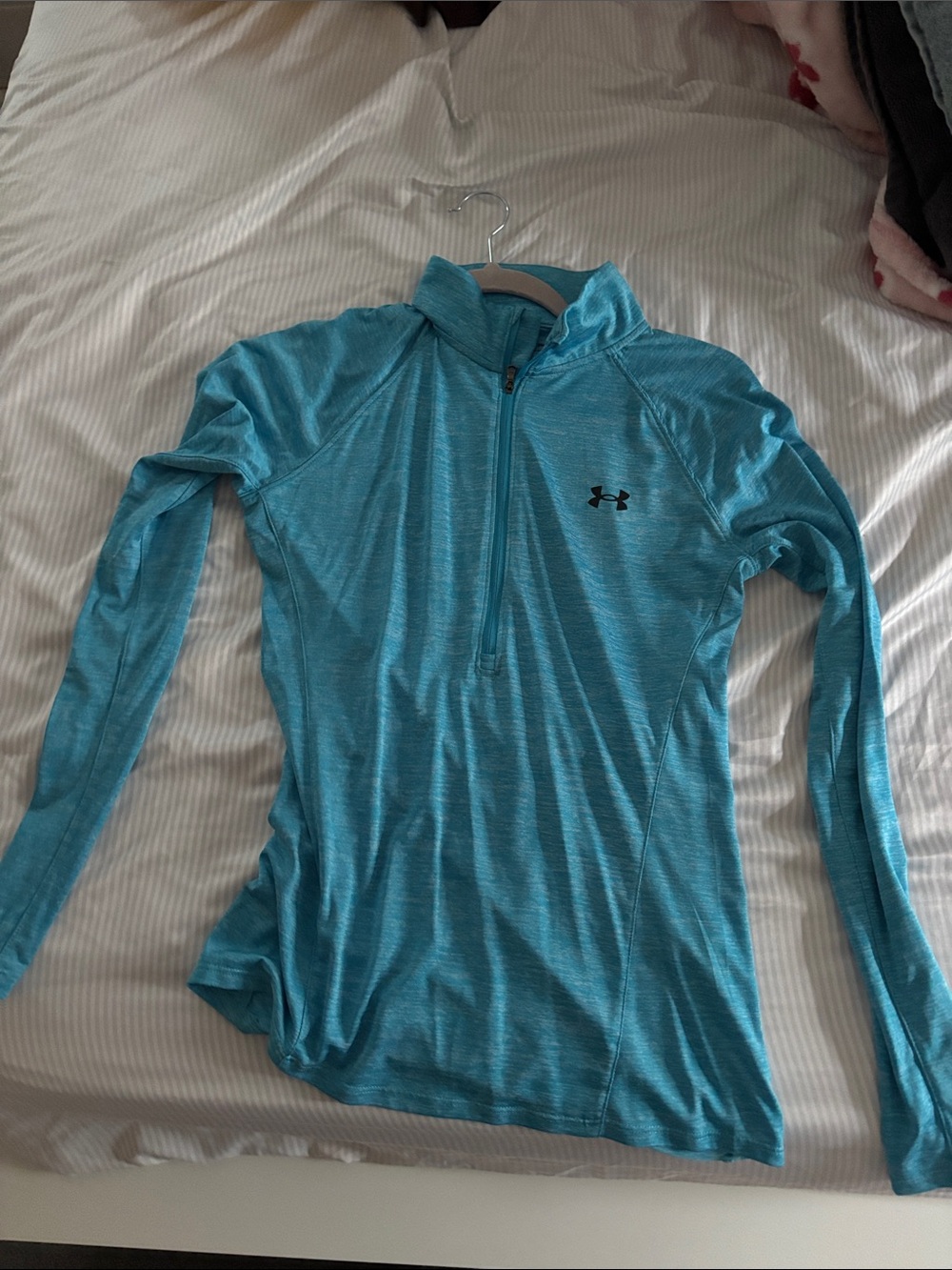 Under Armour Women's Aqua Half-Zip Performance Pullover